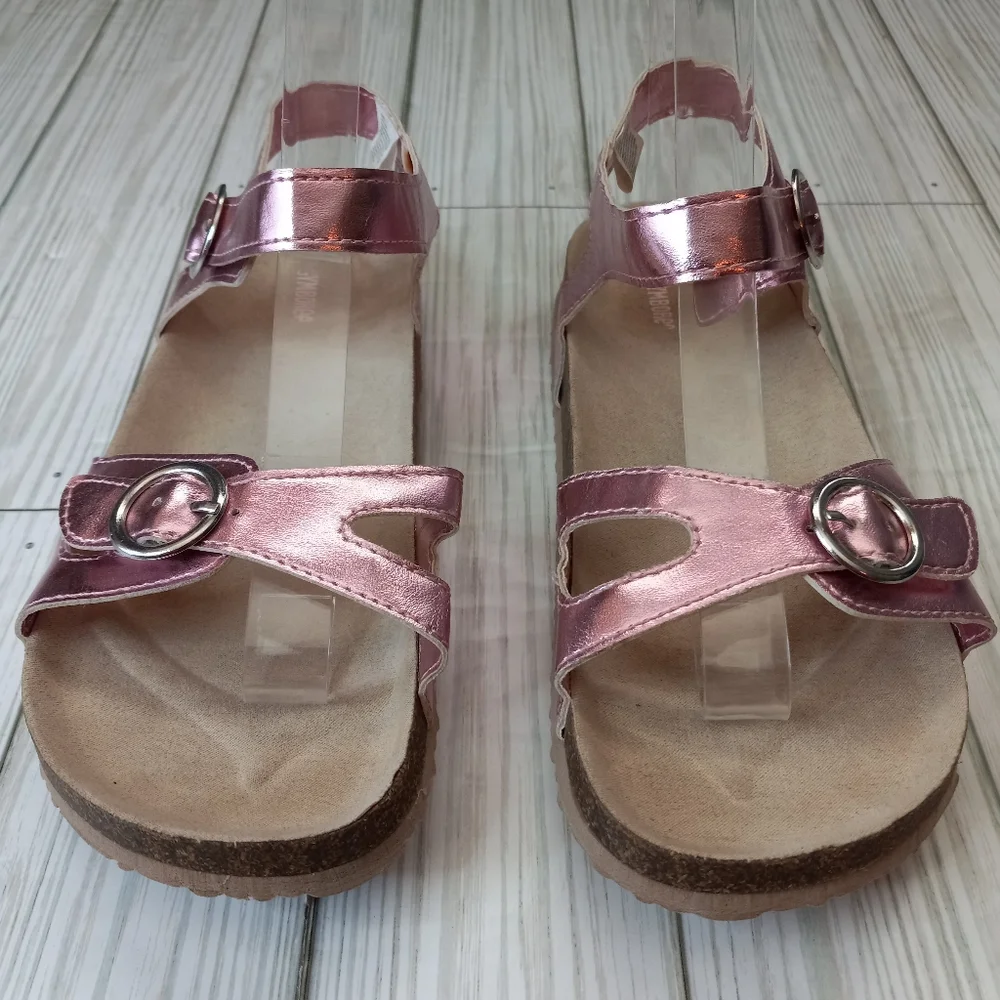 Gymboree Pink Metallic Sandals
